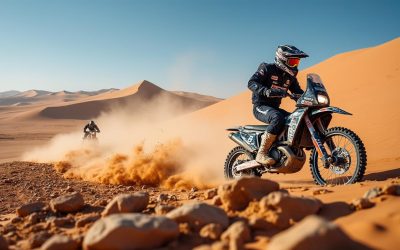 Paris-Dakar en moto : histoire et défis de la course mythique