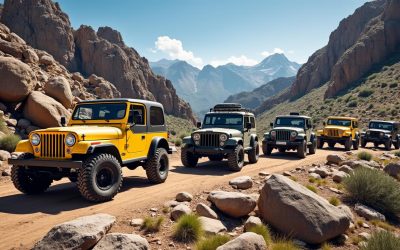 Jeepster 4×4 : histoire et versions du tout-terrain