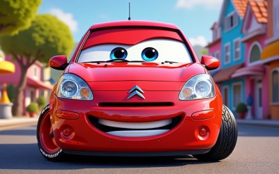 Citroën C2 dans Cars : un clin d’œil du film Pixar
