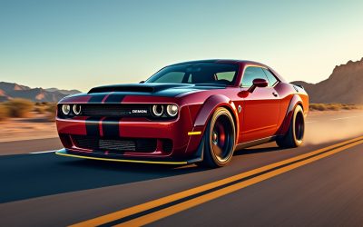 Dodge Challenger SRT Demon : la muscle car la plus extrême