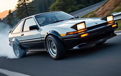 Toyota AE86 Trueno : la légende du drift