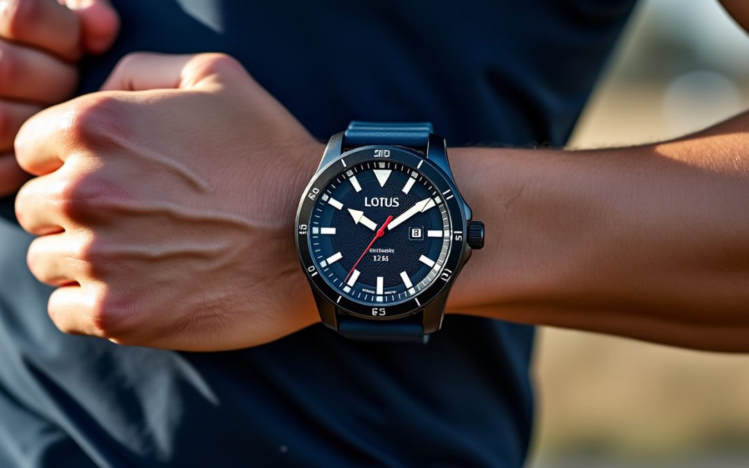 découvrez la montre lotus alliant style sportif et design élégant pour un positionnement unique. parfaite pour les amateurs de montres tendance et performantes.