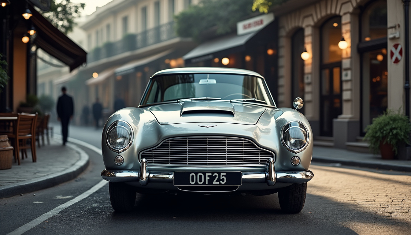 découvrez l'aston martin db5, la voiture légendaire devenue une icône du cinéma grâce à ses apparitions emblématiques, notamment dans les films de james bond.