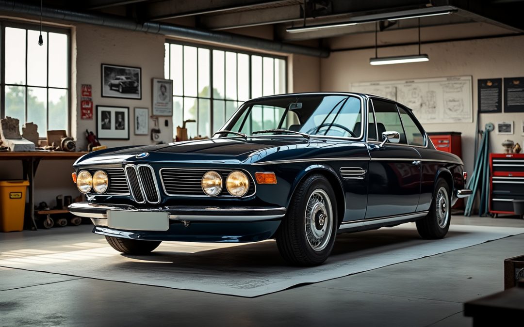 découvrez l'histoire fascinante, la valeur actuelle et les techniques de restauration de la mythique bmw 2800 cs, un modèle emblématique de l'automobile classique.