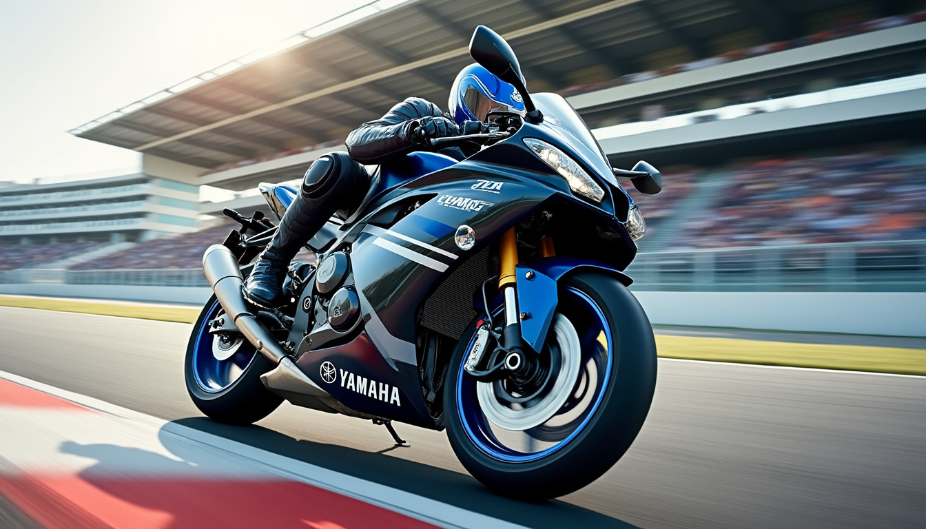 Yamaha R1 : fiche technique et performances 1 découvrez la fiche technique complète et les performances impressionnantes de la yamaha r1, une moto sportive de référence alliant puissance et précision.
